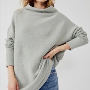 FREE PEOPLE - OTTOMAN Cozy Gray Women's Sweater